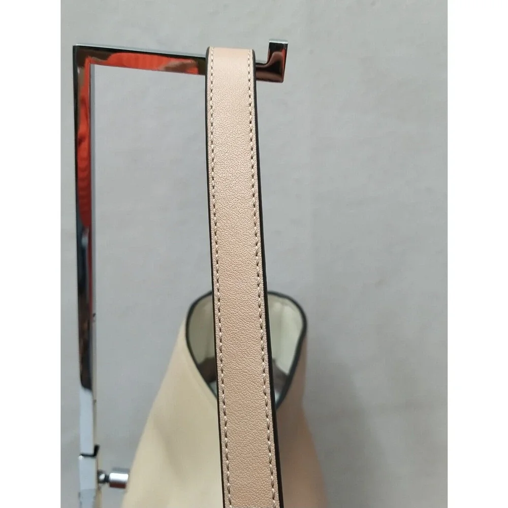 Marc By Marc Jacobs Brown and Ivory Leather Hobo Shoulder Bag